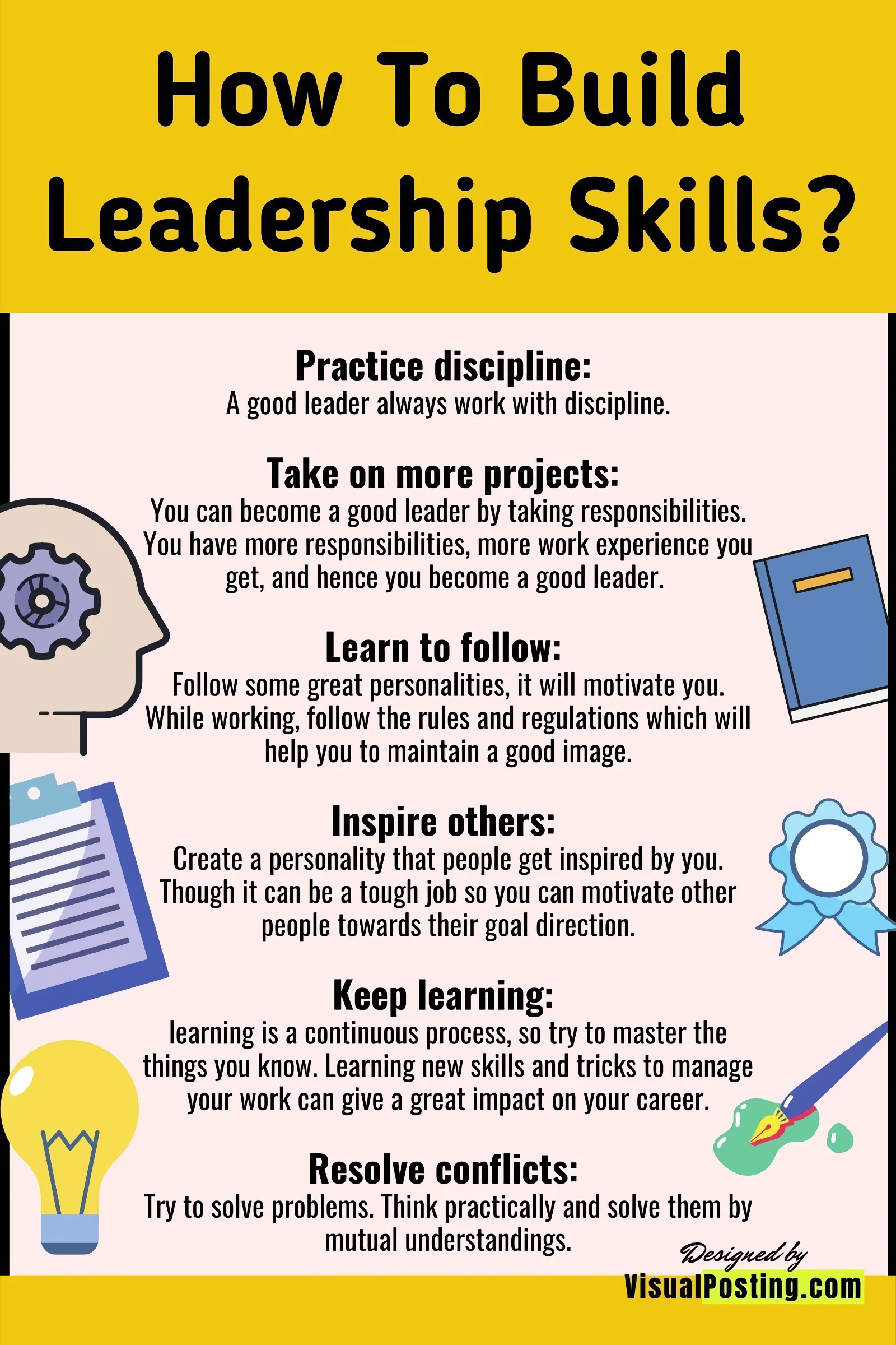 How to develop leadership skills and competencies