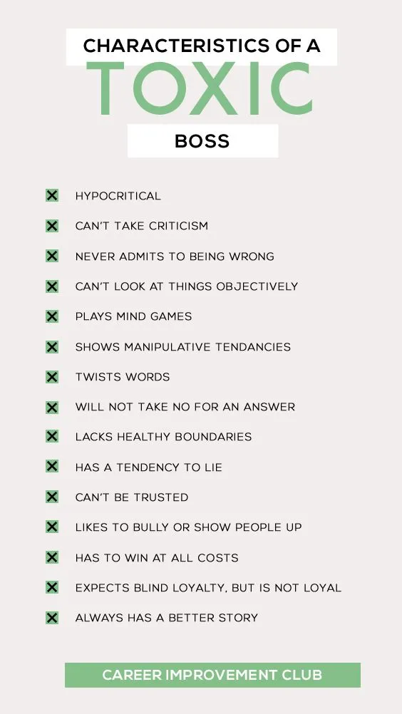 Article: How to handle a toxic boss — People Matters