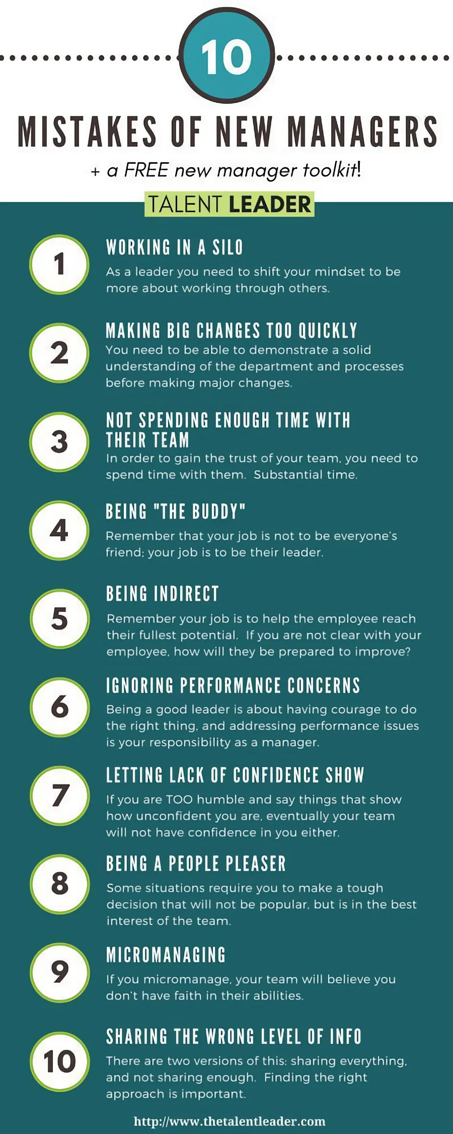 Six Common Mistakes Leaders Make